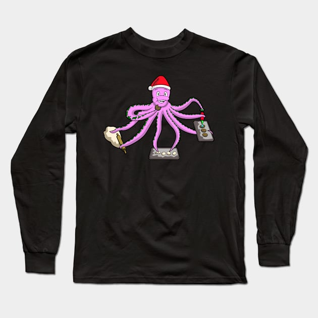 DEEP SEA CHRISTMAS BAKERY Long Sleeve T-Shirt by Dwarf_Monkey